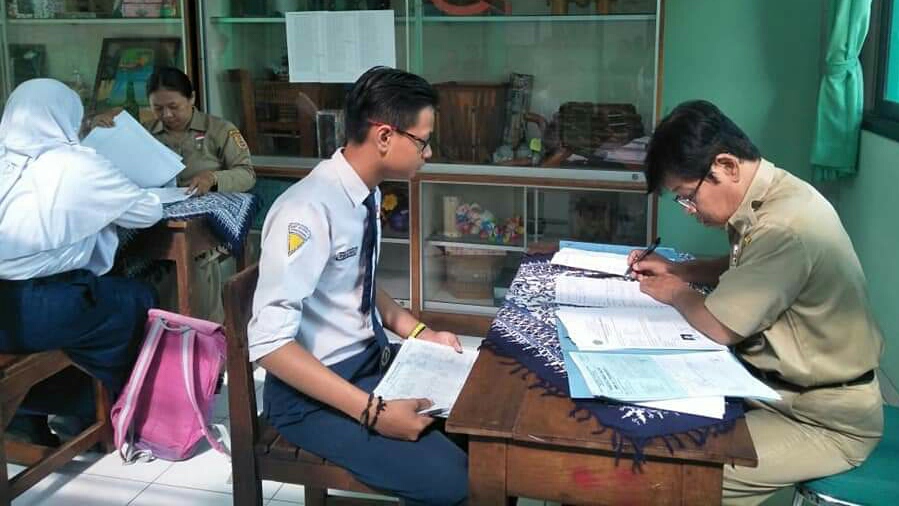 PPDB Salah Satu SMAN di Purworejo