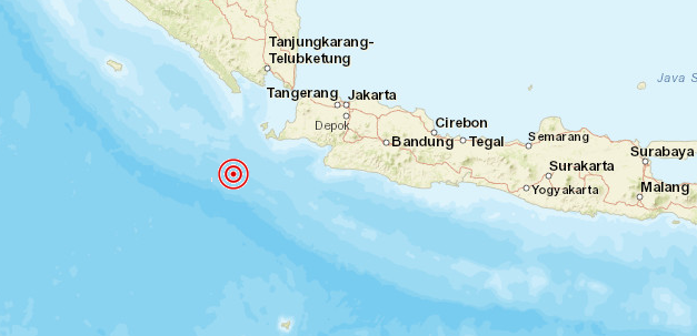 ttik gempa Barat Daya SUMUR-BANTEN (2/8/2019)