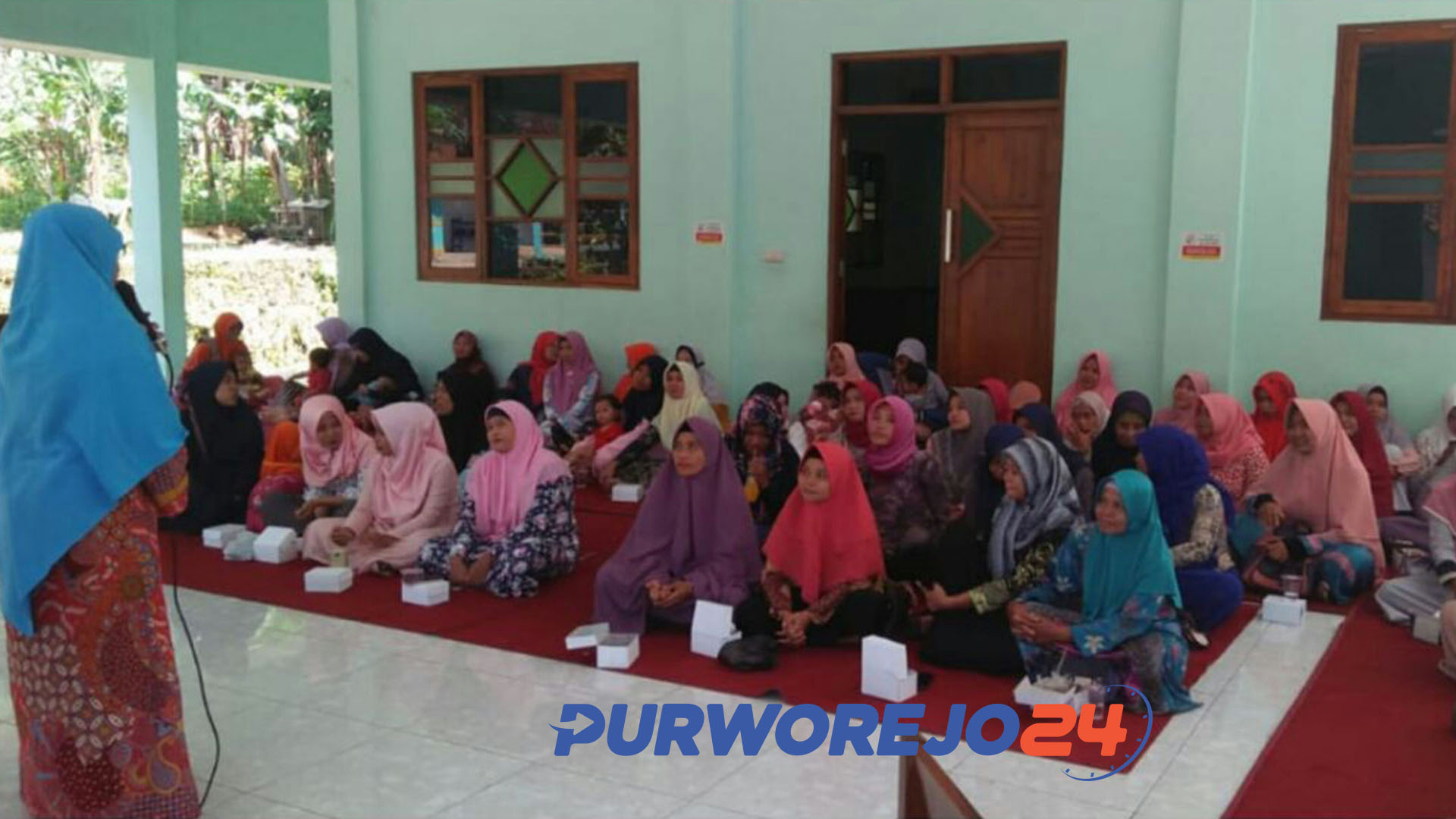 Sejumlah guru PAUD saat gelar parenting.