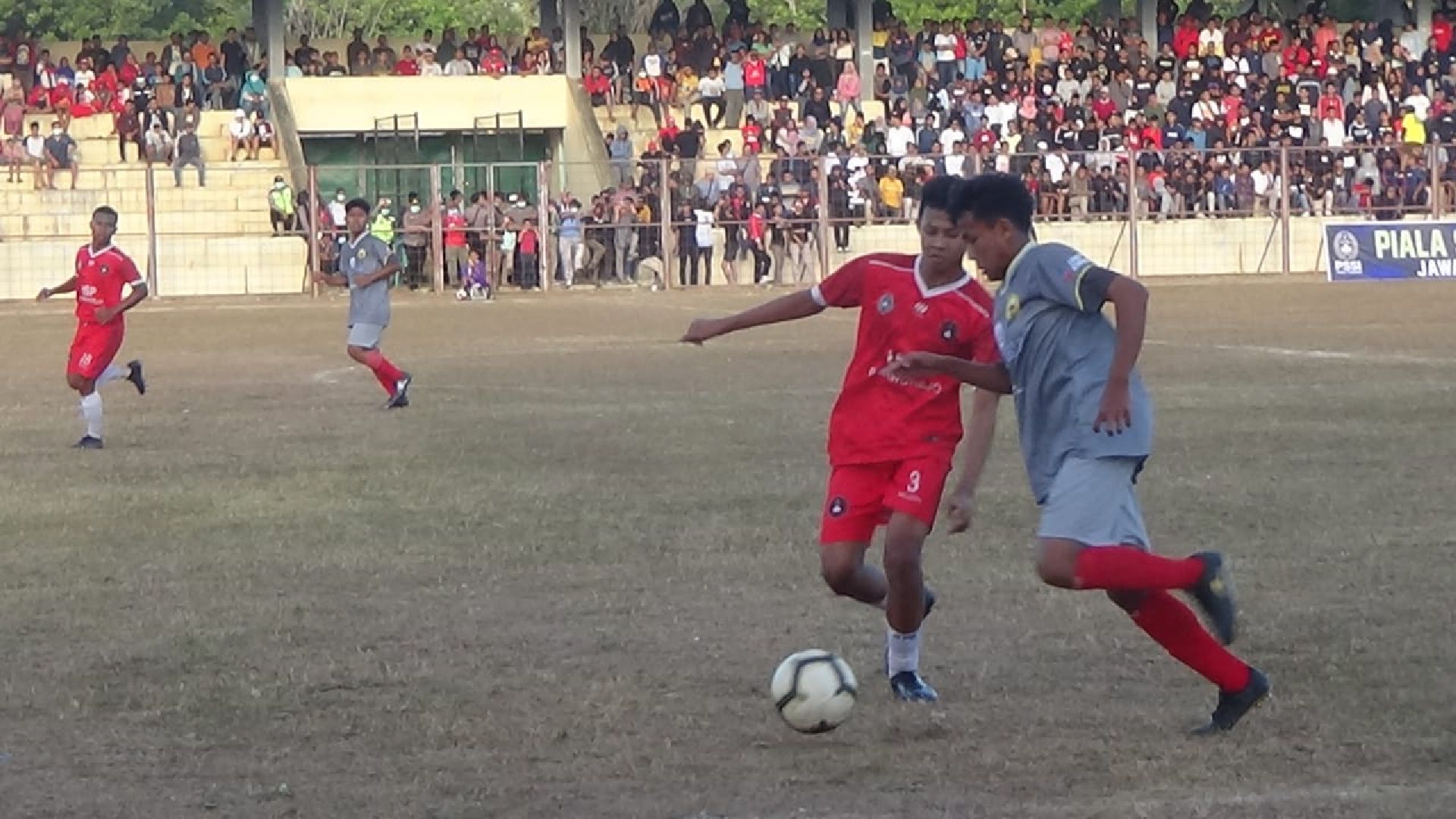 ISP U17 berhasil mengalahkan Persikama U17 dengan skor 2:0, Minggu (4/8/2019)