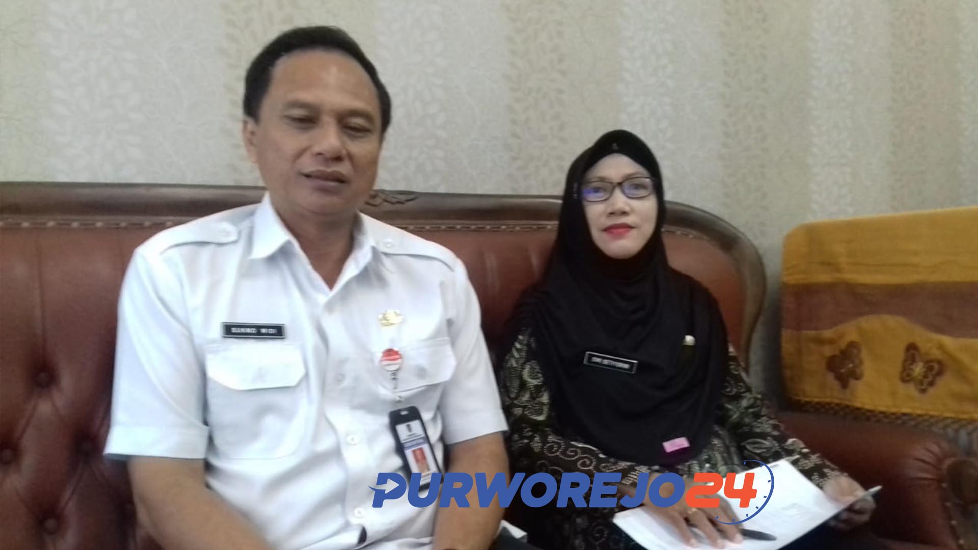 Kepala Dindikpora Purworejo, Sukmo Widi Harwanto.