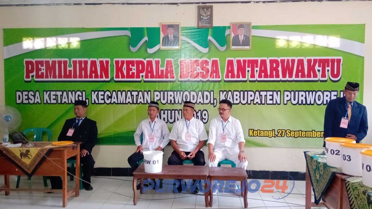 Pilkades Antar Waktu Desa Ketangi. (27/9/2019)