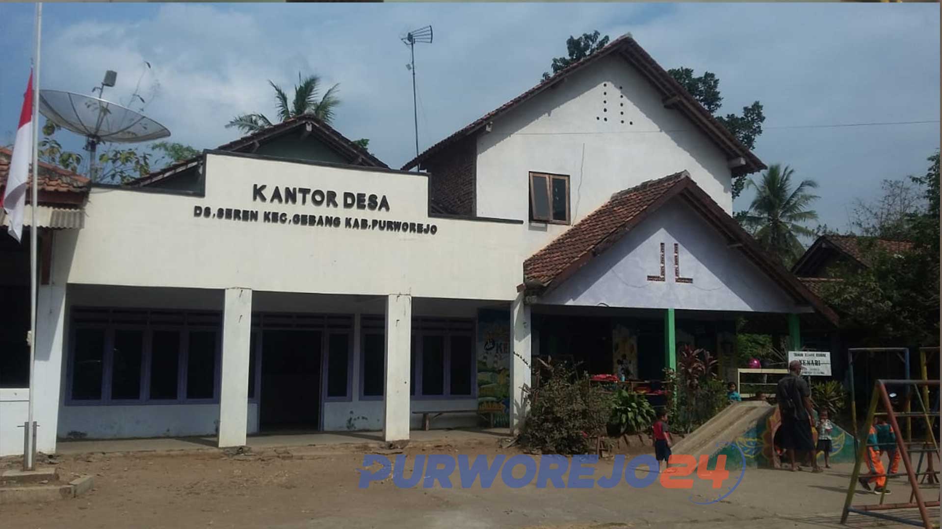 Kantor Kepala Desa Seren, Kecamatan Gebang, Purworejo.