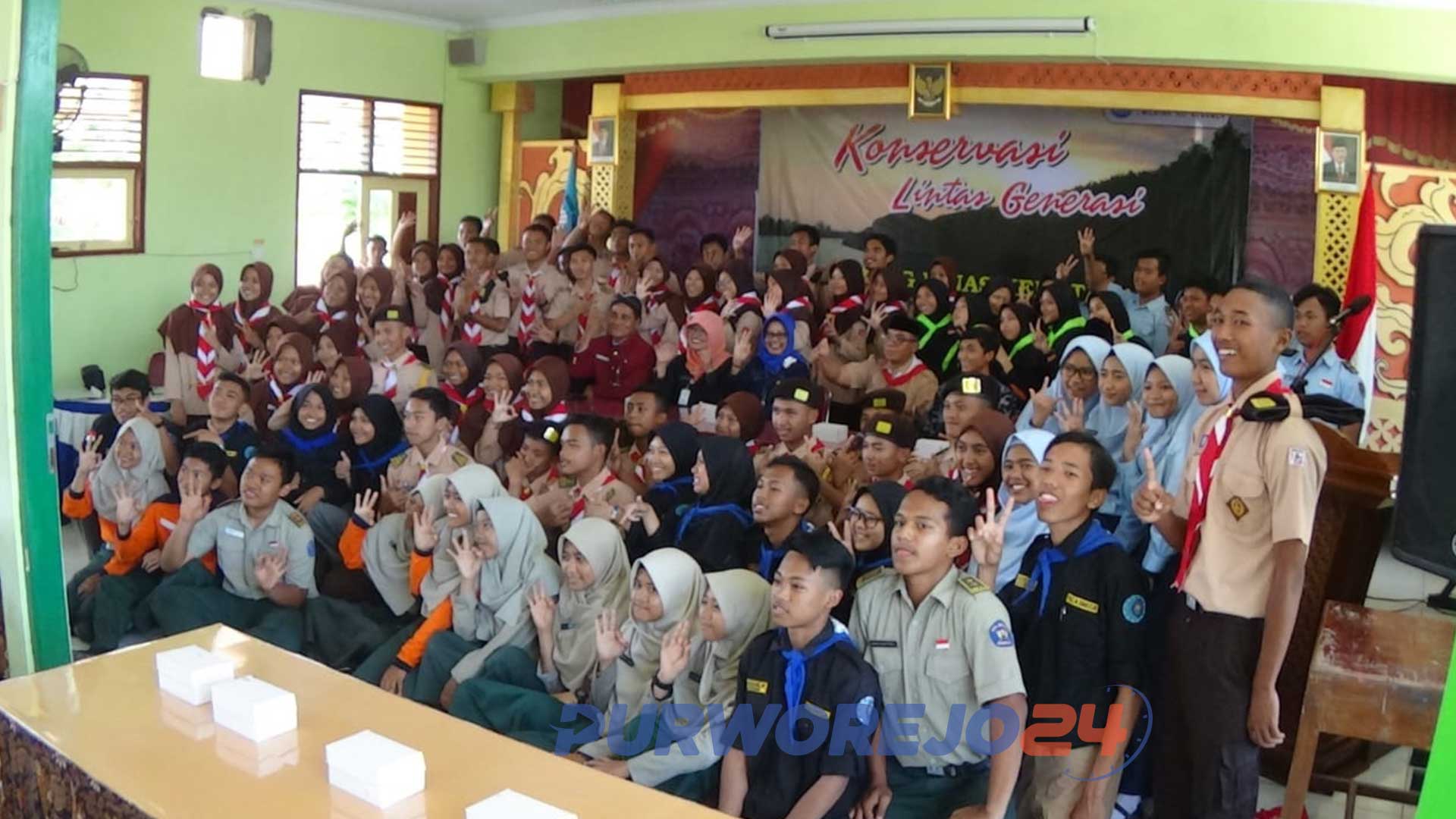 Pembinaan konservasi lintas generasi.