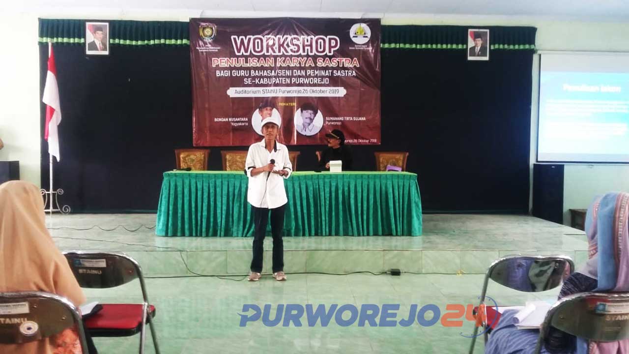 Dewan Kesenian Purworejo Adakan Workshop Penulisan Karya Sastra Se-Kabupaten Purworejo