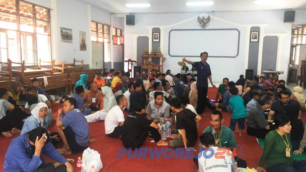 Kunjugnan bebas pada Hari Raya Natal di Rutan Purworejo