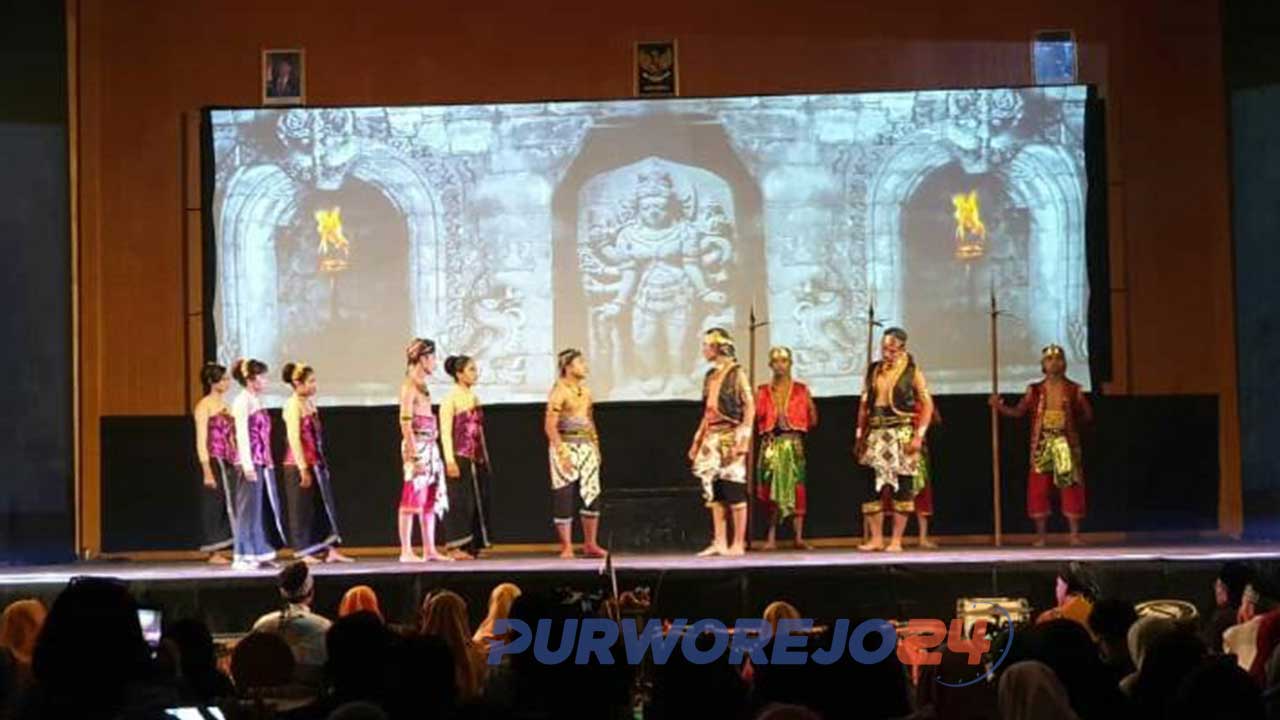 pentas kethoprak di Gedung Kesenian.(14/12/2019)