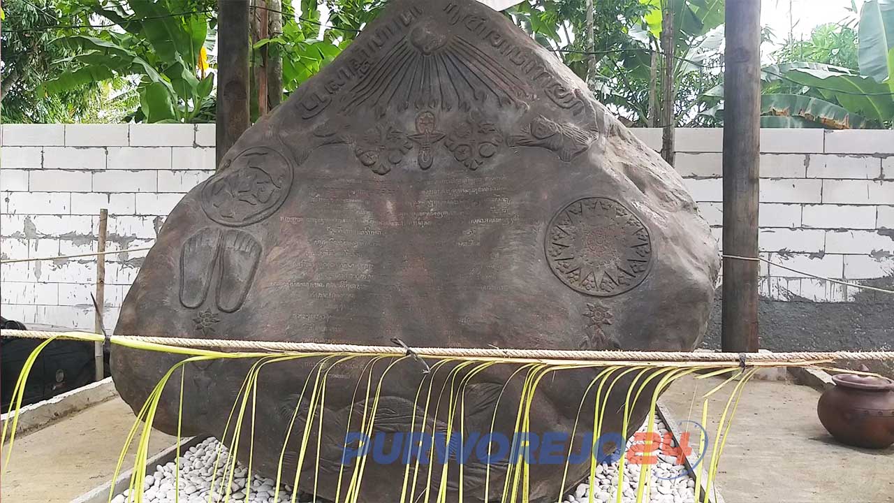 Batu prasasti Keraton Aagung Sjejagat