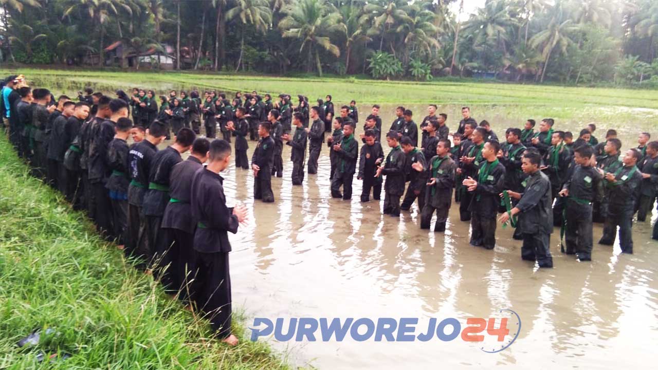 Latihan Gabungan dan Doa Bersama dalam rangka Harlah Pagar Nusa ke 34 di Kecamatan Grabag