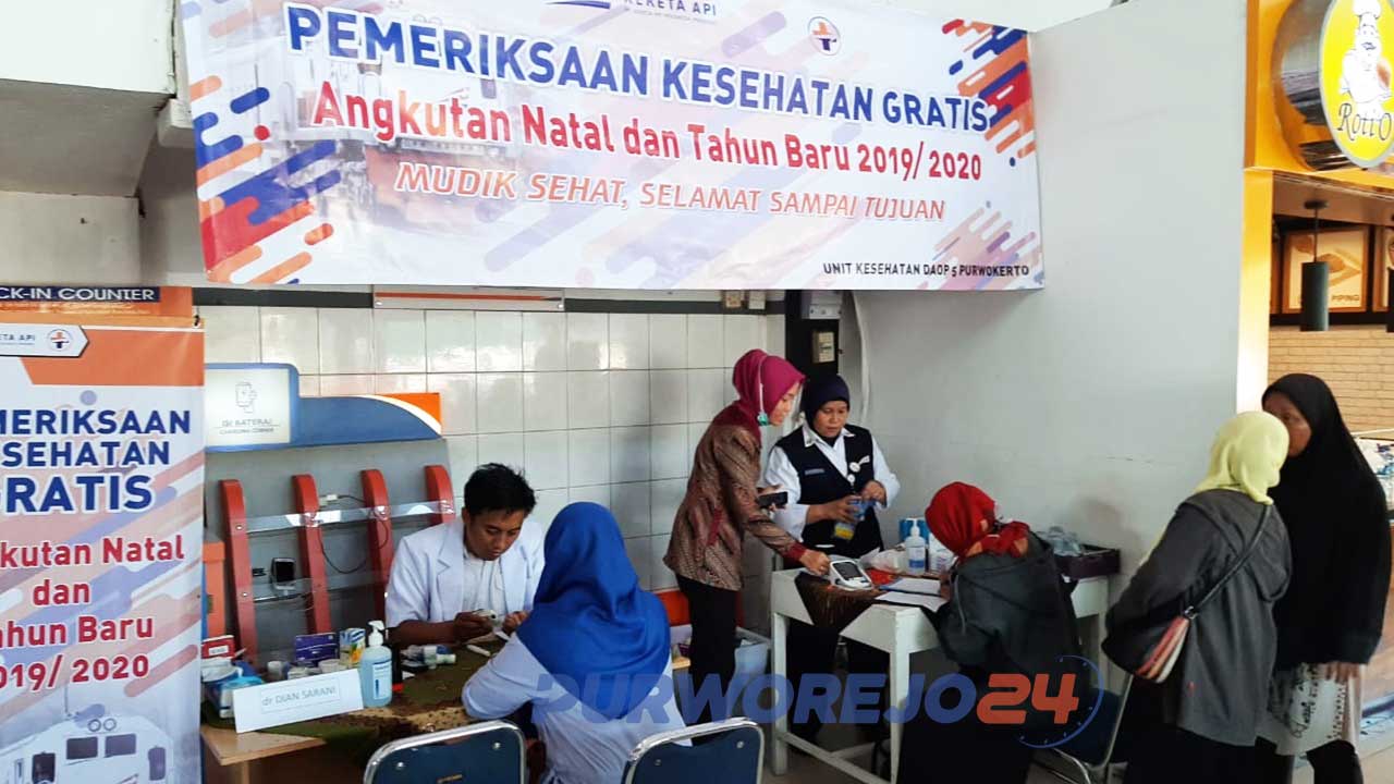 Posko pemeriksaan kesehatan gratis saat libur Natal dan Tahun Baru 2019