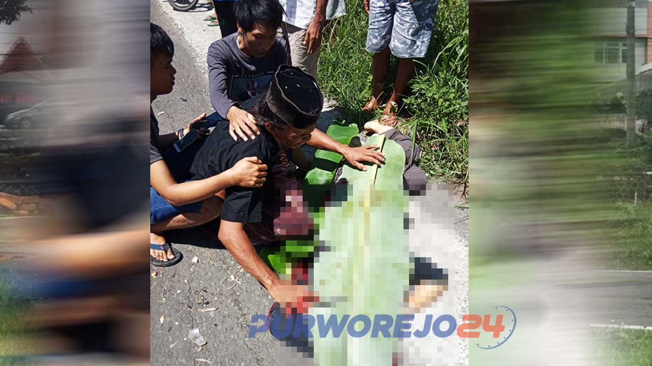 Korban kecelakaan sepeda motor di jalan Kutoarjo-Bruno, Purworejo