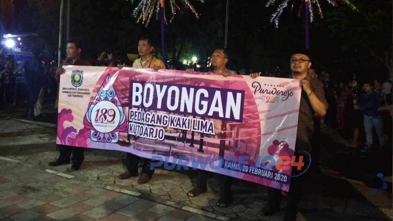 Boyongan PKL Kutoarjo