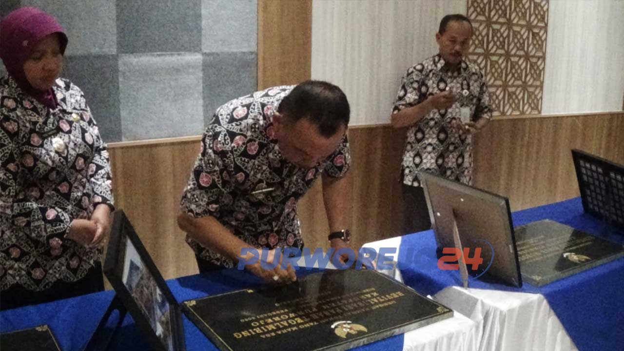 Bupati Purworejo meresmikan proyek tahun 2019