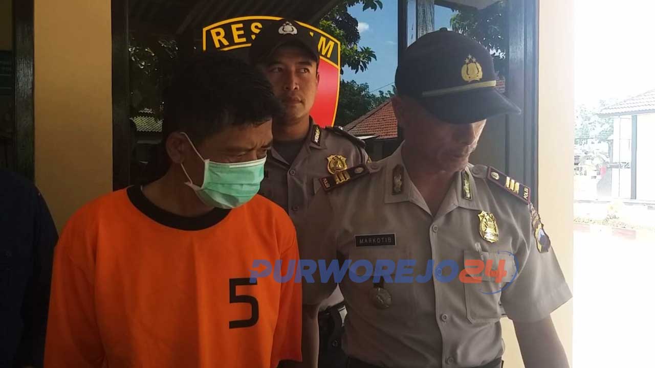 Gelen residivis Nusakambangan ditangkap karena mencuri.