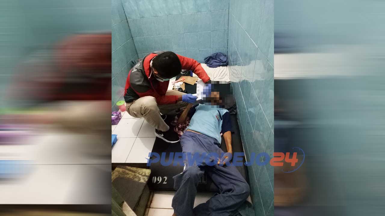 Seorang Warga Binaan Rutan Purworejo Ditemukan Meninggal Dunia. (16/2/2020)