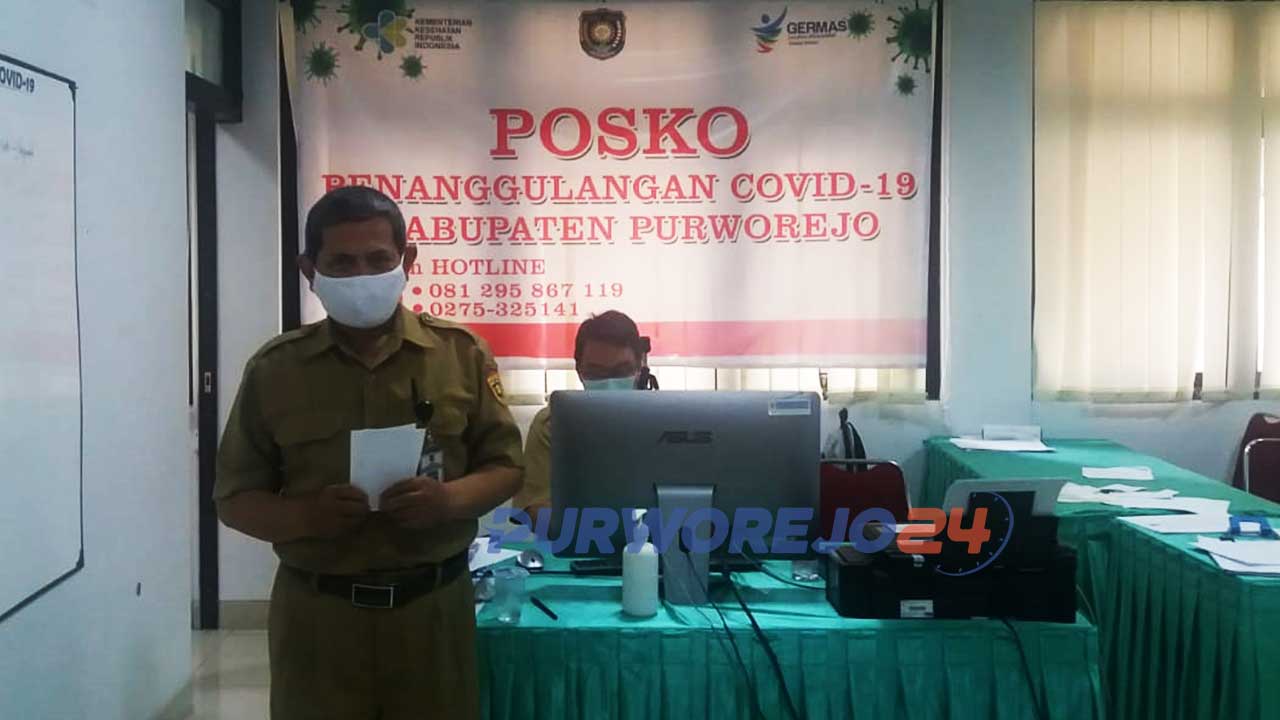 dr. Darus,juru bicara Tim Gugus Tugas Penanganan Covid-19 Kabupaten Purworejo