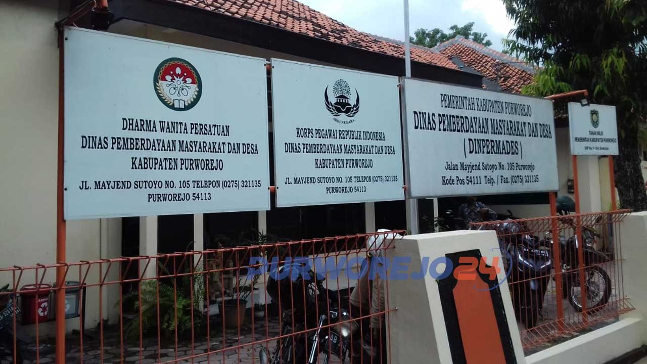 Kantor Dinpermasdes Kabupaten Purworejo