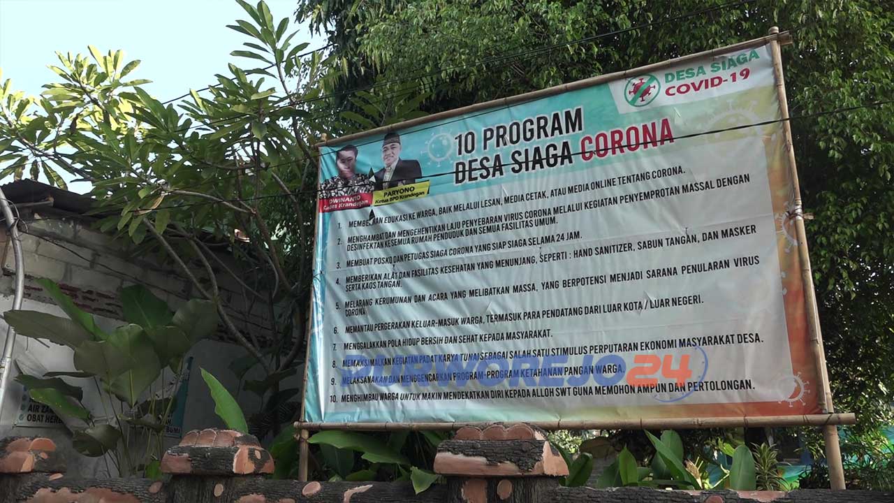 Program Desa Siaga Corona