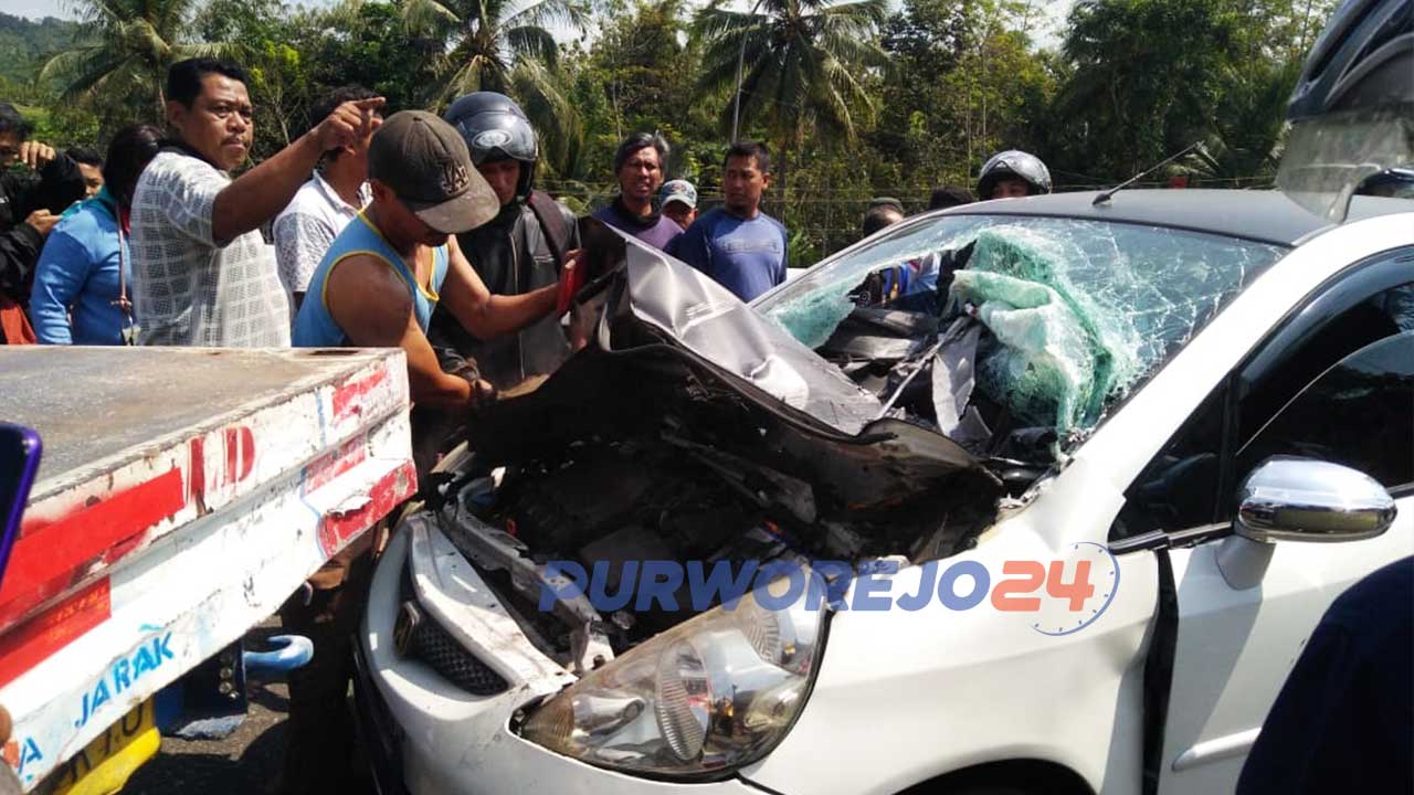 Kecelakaan di jembatan Selotiyang, Purworejo.(7/8/2020)