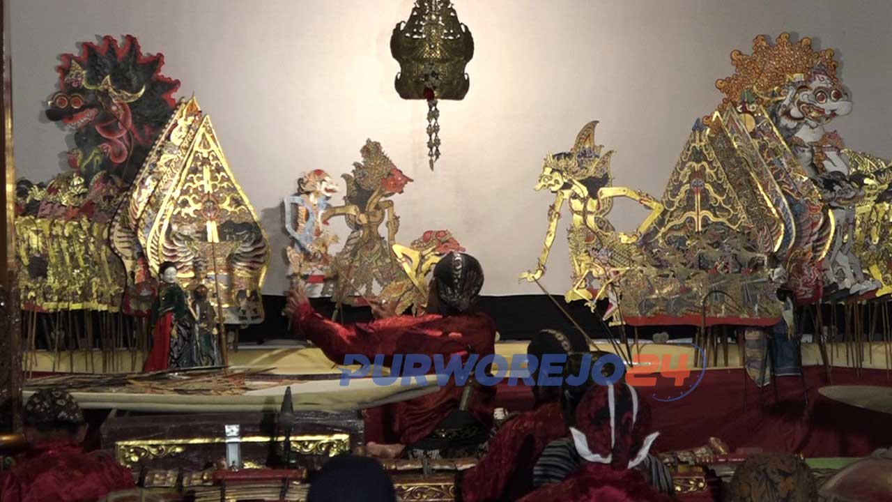 Pentas Rekosntruksi Pakeliran Bagelenan yang digelar Dewan Kesenian Purworejo di Kaligesing, Purworejo pada Sabtu (29/8/2020) lalu.