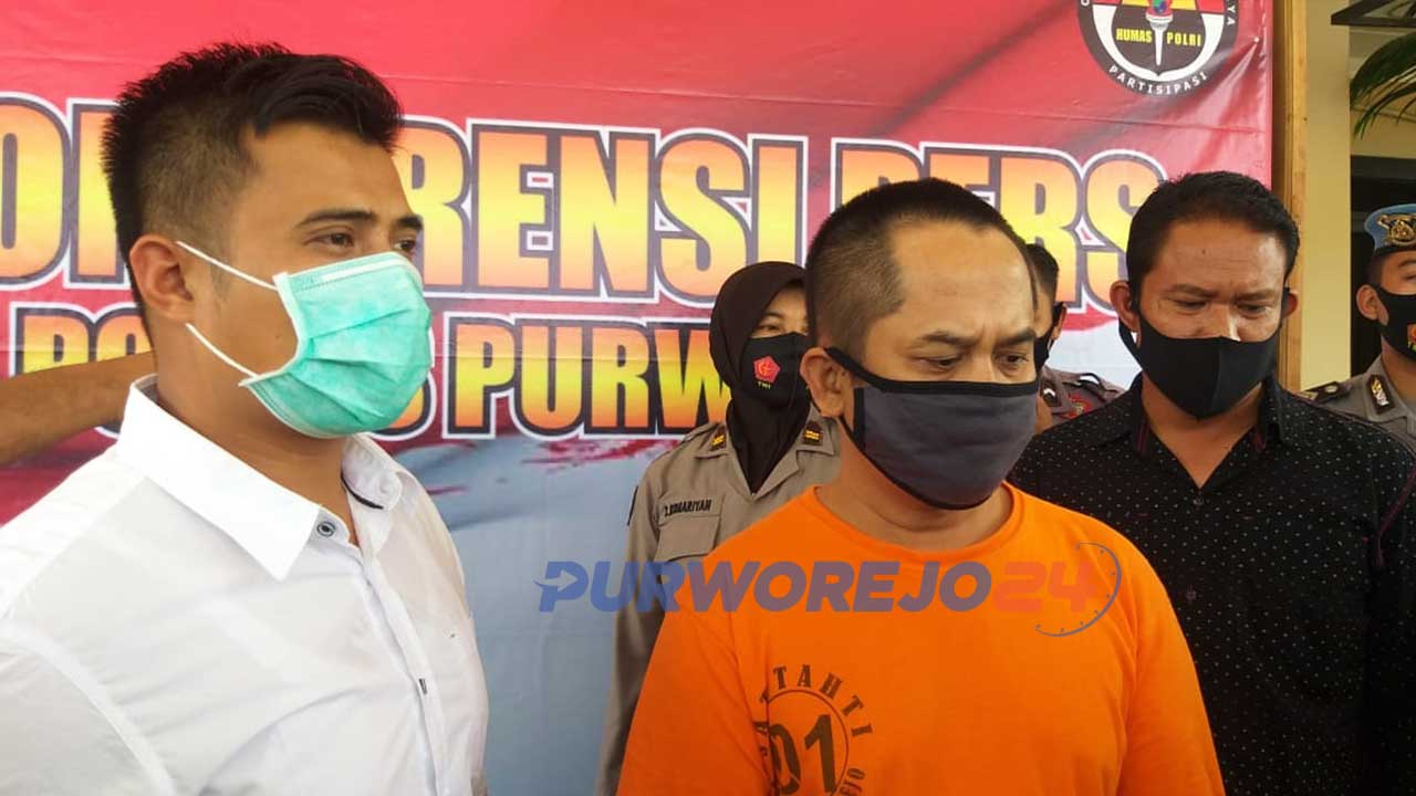 Plt Sekretaris Desa Wonosari, kecamatan Kemiri ditangkap polisi atas dugaan korupsi Dana Desa