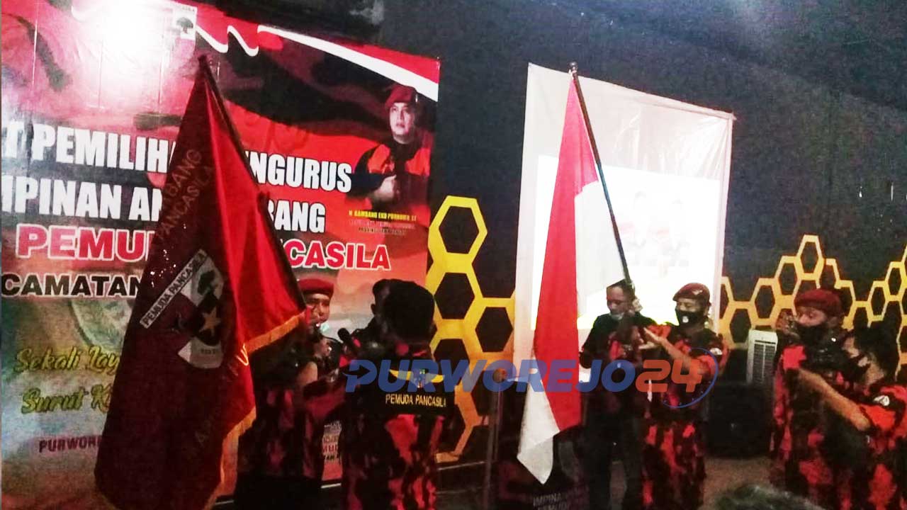 Agus Joko Trapsilo, dilantik sebagai ketua PAC PP Kecamatan Purworejo untuk periode 2021-2024.