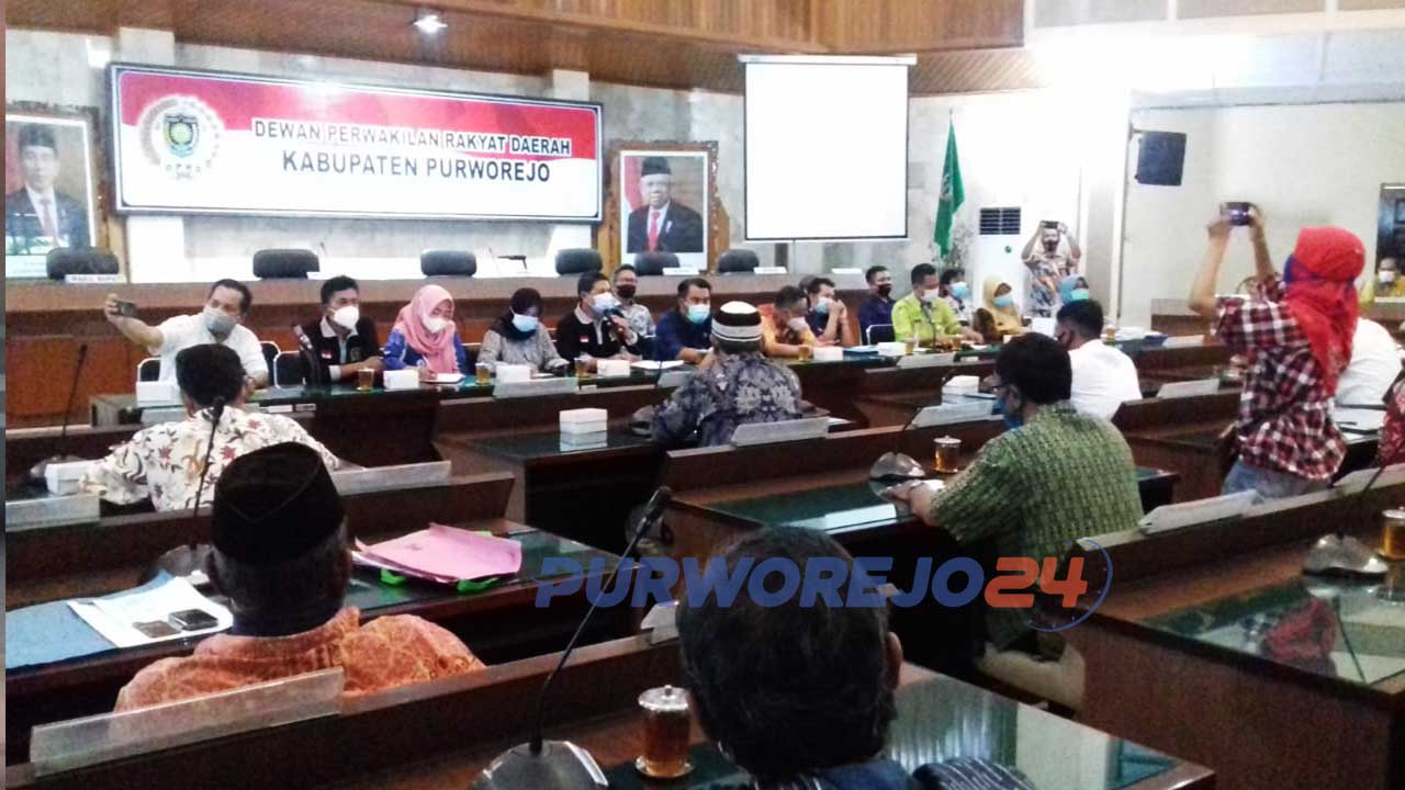 Audiensi mitra program Ngingu di DPRD Purworejo