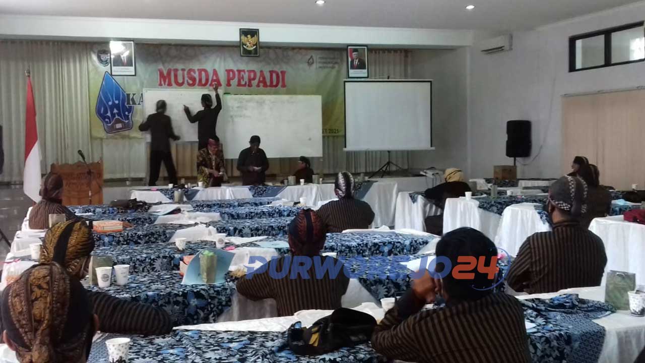 Suasana Musda Pepadi Purworejo di Hotel Sanjaya In