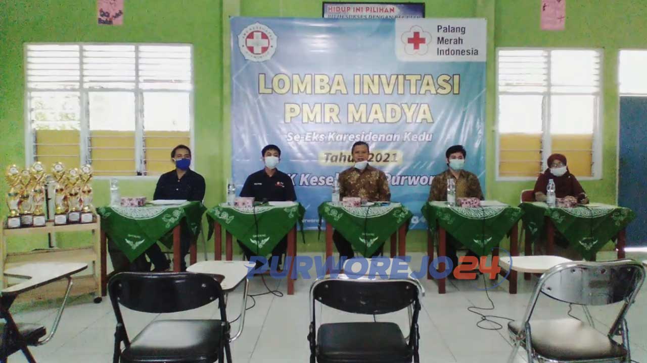 Pengumuman pemenang Daring Invitation PMR Madya 2021 di SMK Kesehatan Purworejo