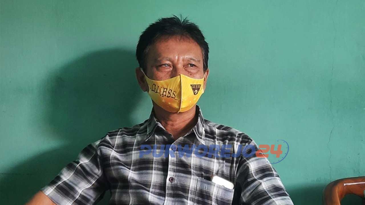 Suami DMM (terduga tersangka pemalsuan kasus Korupsi Propendakin tahun 2018).