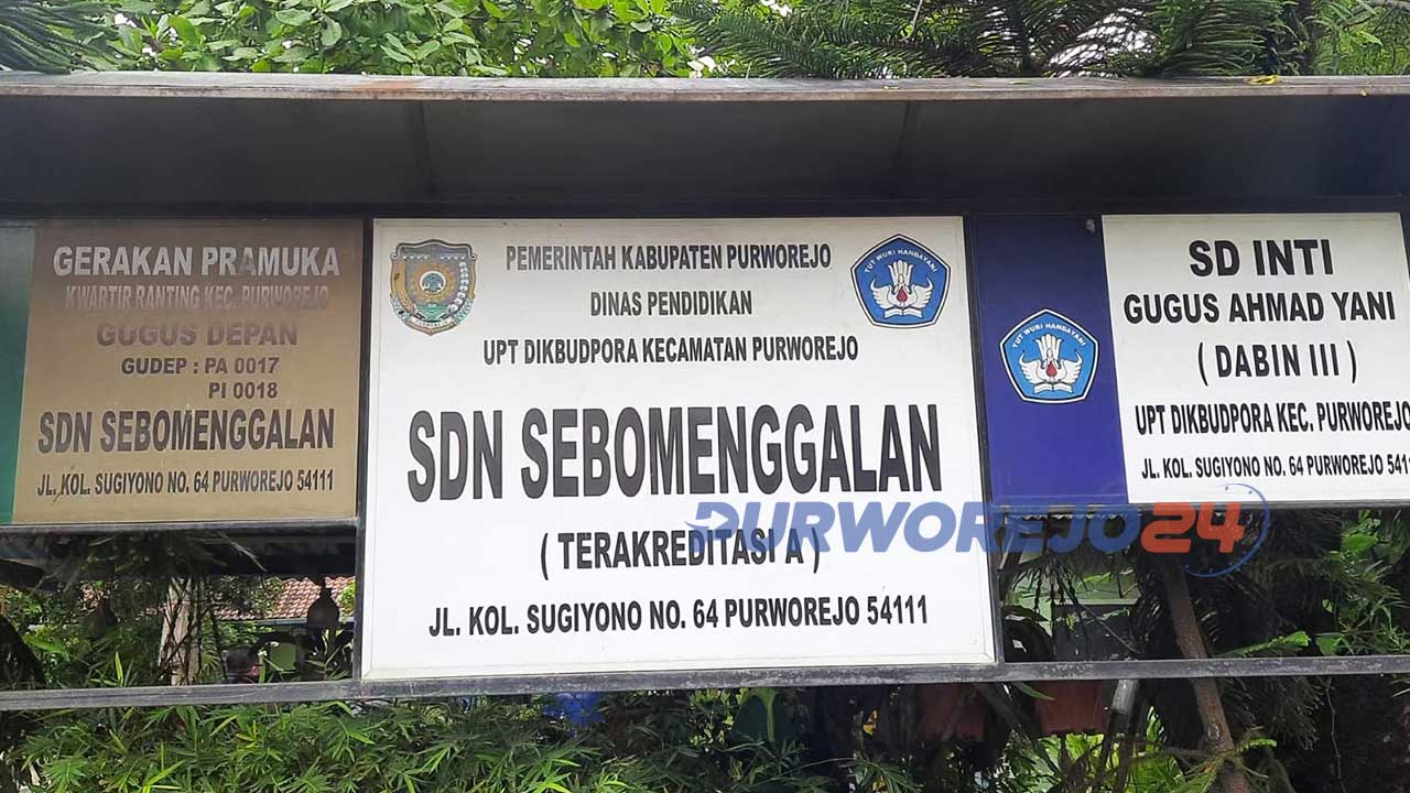 SDN Sebomenggalan Purworejo yang rencana akan digusur dijadikan Hotel