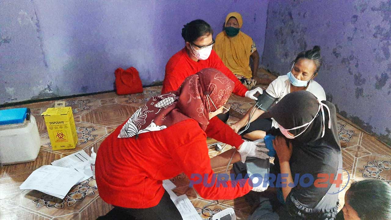 Badan Intelijen Negara Daerah Jawa Tengah  menyelenggarakan vaksinasi massal untuk masyarakat Purworejo yang ramah difabel dan secara door to door di Kabupaten Purworejo