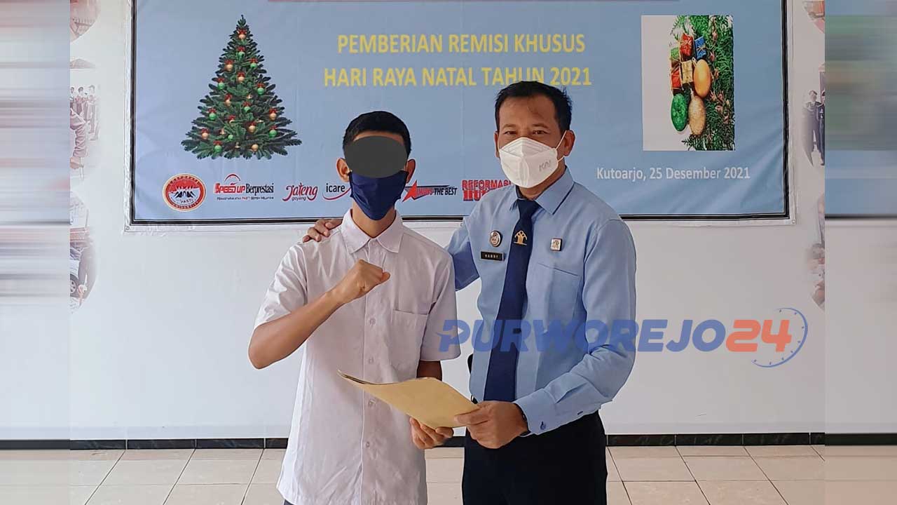 Pmeberian remisi di LPKA Kutoarjo