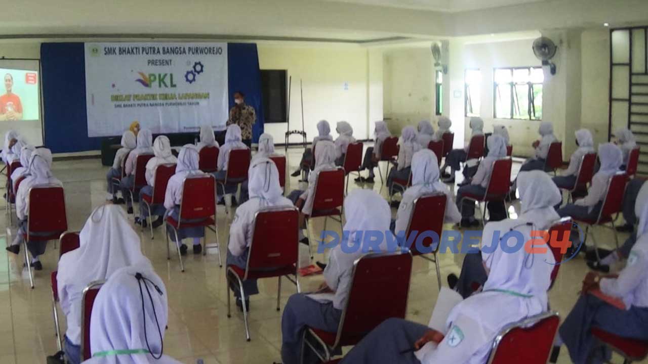 Pembekalan siswa PKL SMK Bhakti Putra Bangsa Purworejo