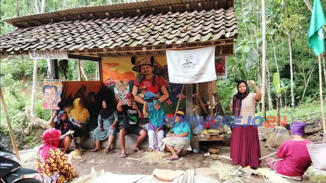 Warga Wadas meningkatkan penjagaan