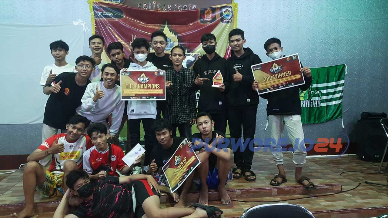 Pemenang Gelegar Purworejo Free Fire Competition (GPFC) 2022