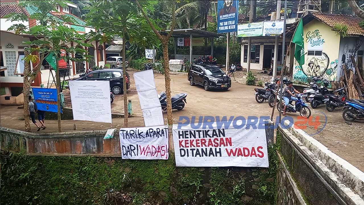 Suasana masjid Nurul Huda Dusun Krajan Desa Wadas, Bener Purworejo