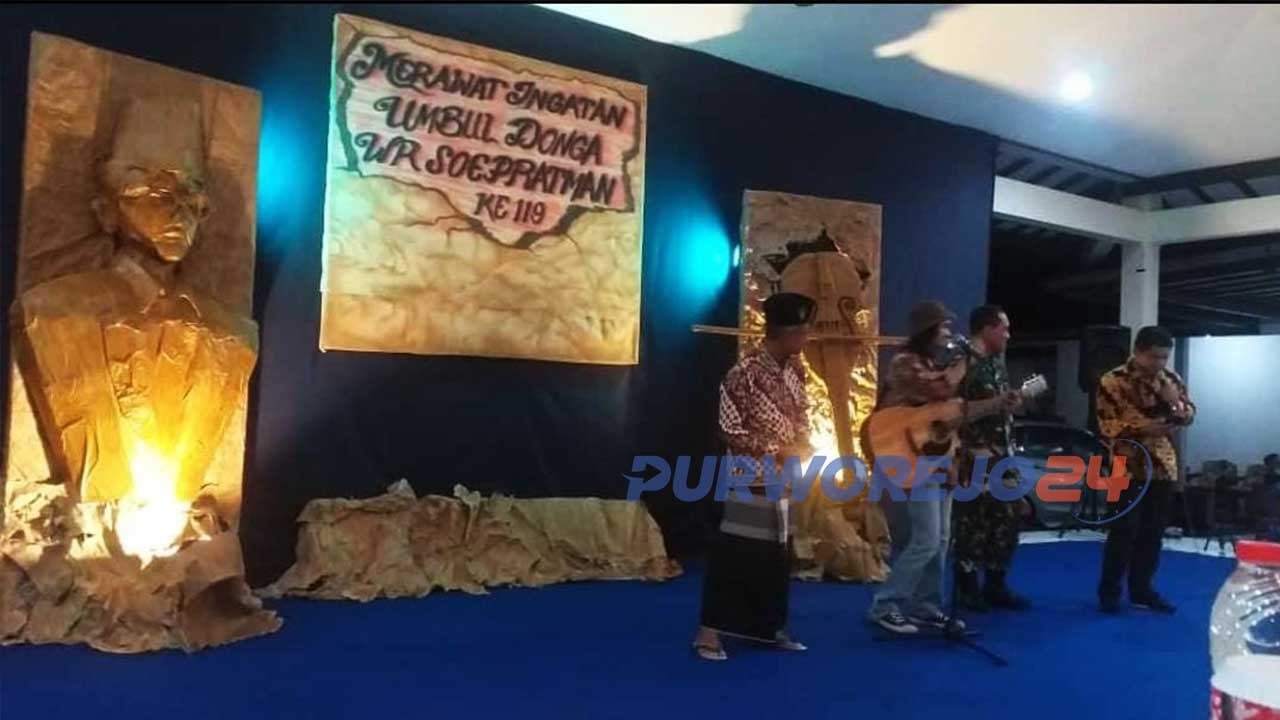 Peringatan hari lahir WR Soepratman ke 119.