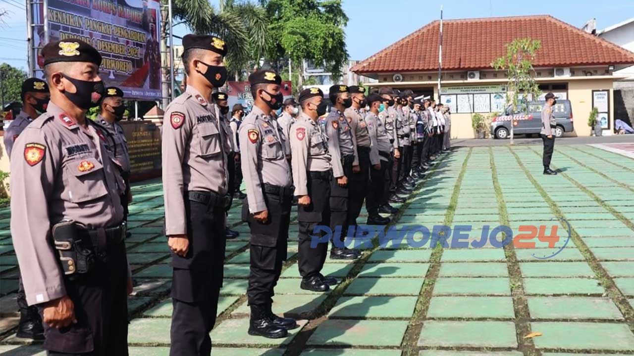 Polres Purworejo menyiapkan ratusan personel untuk pengamnan perayaan Paskah 2022