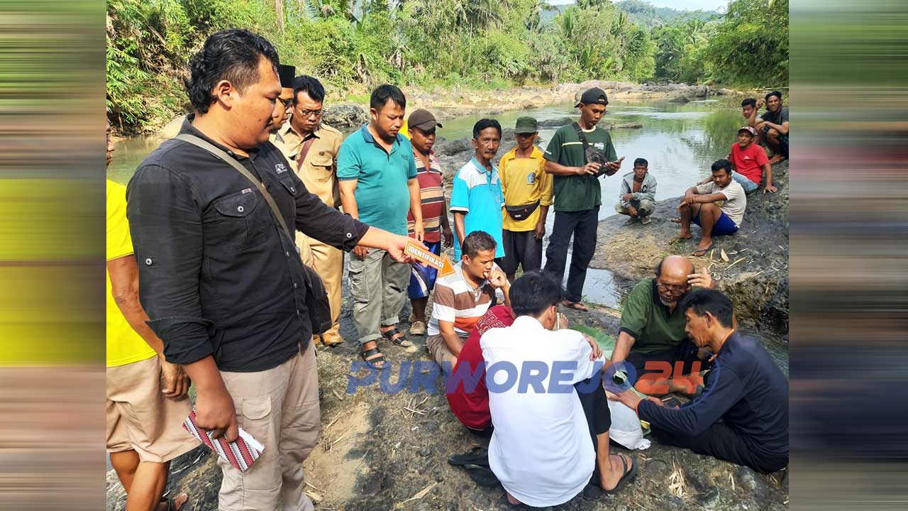 Seorang remaja tewas tenggelam saat mandi bersama teman-temannya di Sungai Kodil, Dusun Jlamprang Desa Kaliurip Kecamatan Bener, Senin 5 September 2022