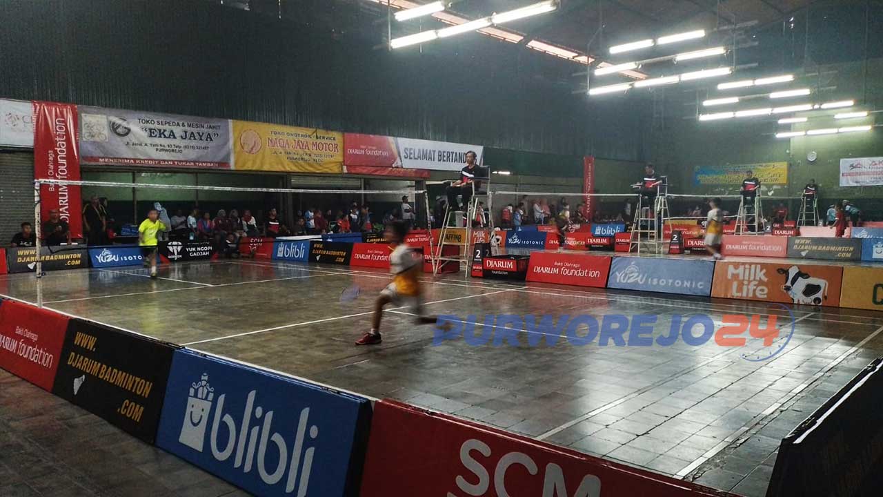 Sebanyak 212 atlit Bulutangkis di Kabupaten Purworejo, Jawa Tengah, mengikuti Kejurkab Bulutangkis PBSI Cup 2 tahun 2022