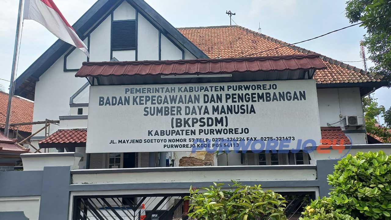 Kantor Badan Kepegawaian dan Pengembangan Sumber Daya Manusia Kabupaten Purworejo