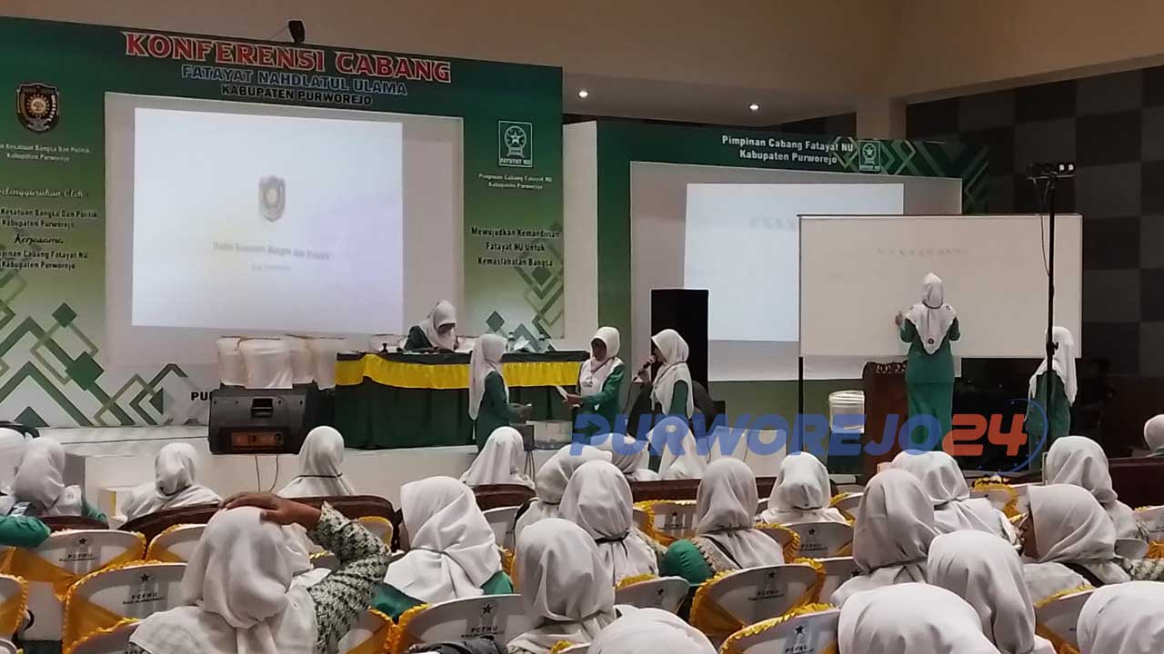Yusriana Azizah, terpilih menjadi Ketua PC Fatayat NU Kabupaten Purworejo pada Konfercab Fatayat NU Kabupaten Purworejo, di gedung Ganesha Convention Hall, pada Minggu 13 November 2022.