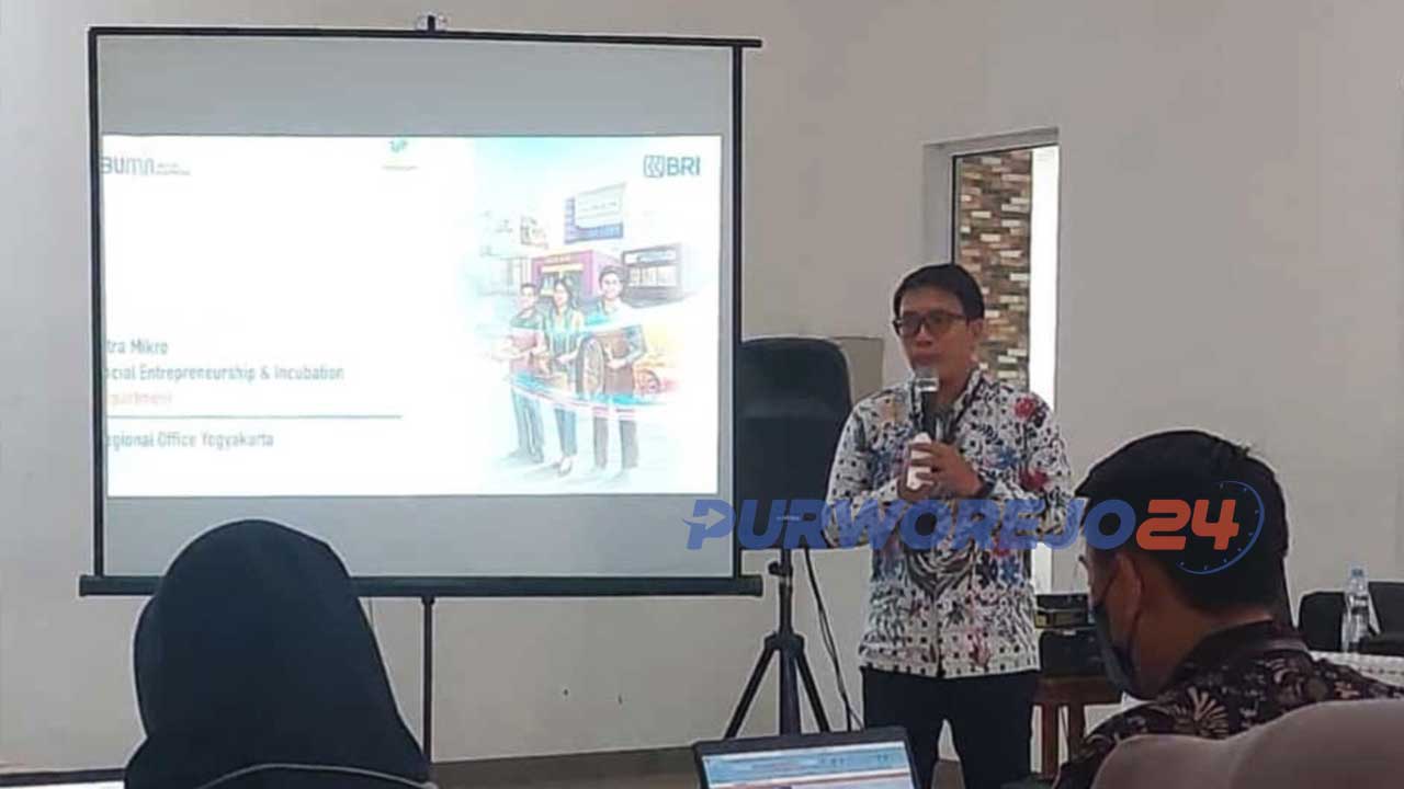 PT Bank Rakyat Indonesia (BRI) kantor wilayah Yogyakarta menggelar gathering optimalisasi penyaluran Bansos 2022 di Ballroom Hotel Plaza Purworejo, Jawa Tengah, pada Selasa 27 Desember 2022