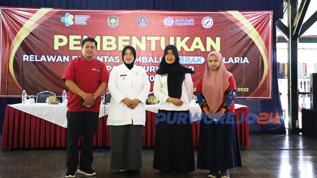 Pemkab Purowrejo membentuk Relawan Gerakan Berantas Kembali (GEBRAK) Malaria