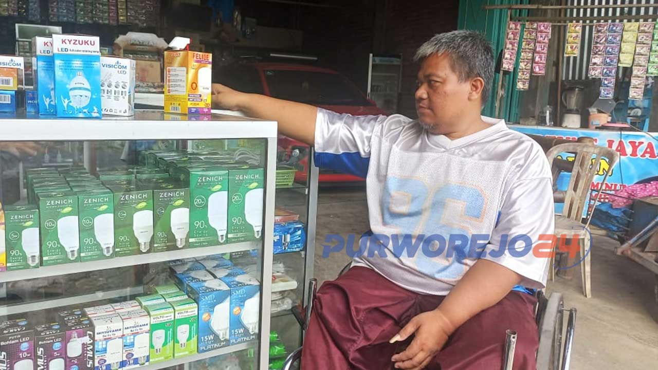 Amat Mulyadi, Sekretaris Ikatan Disabilitas Purworejo