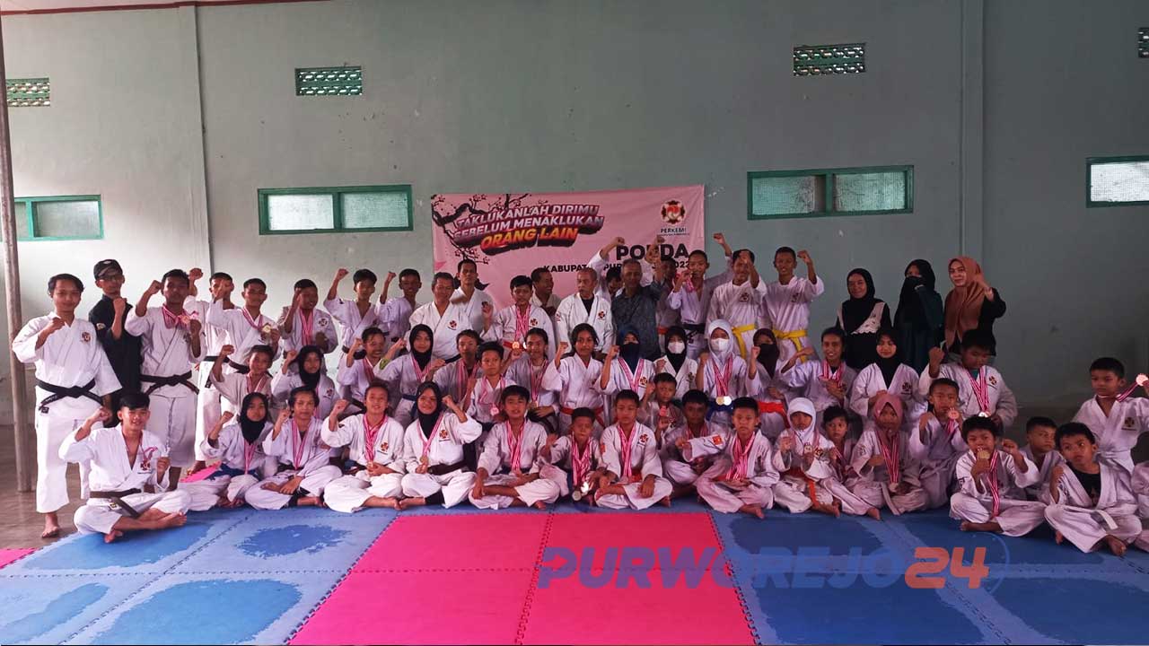 110 Atlet Ikuti Popda Shorinji Kempo Tingkat Kabupaten Purworejo