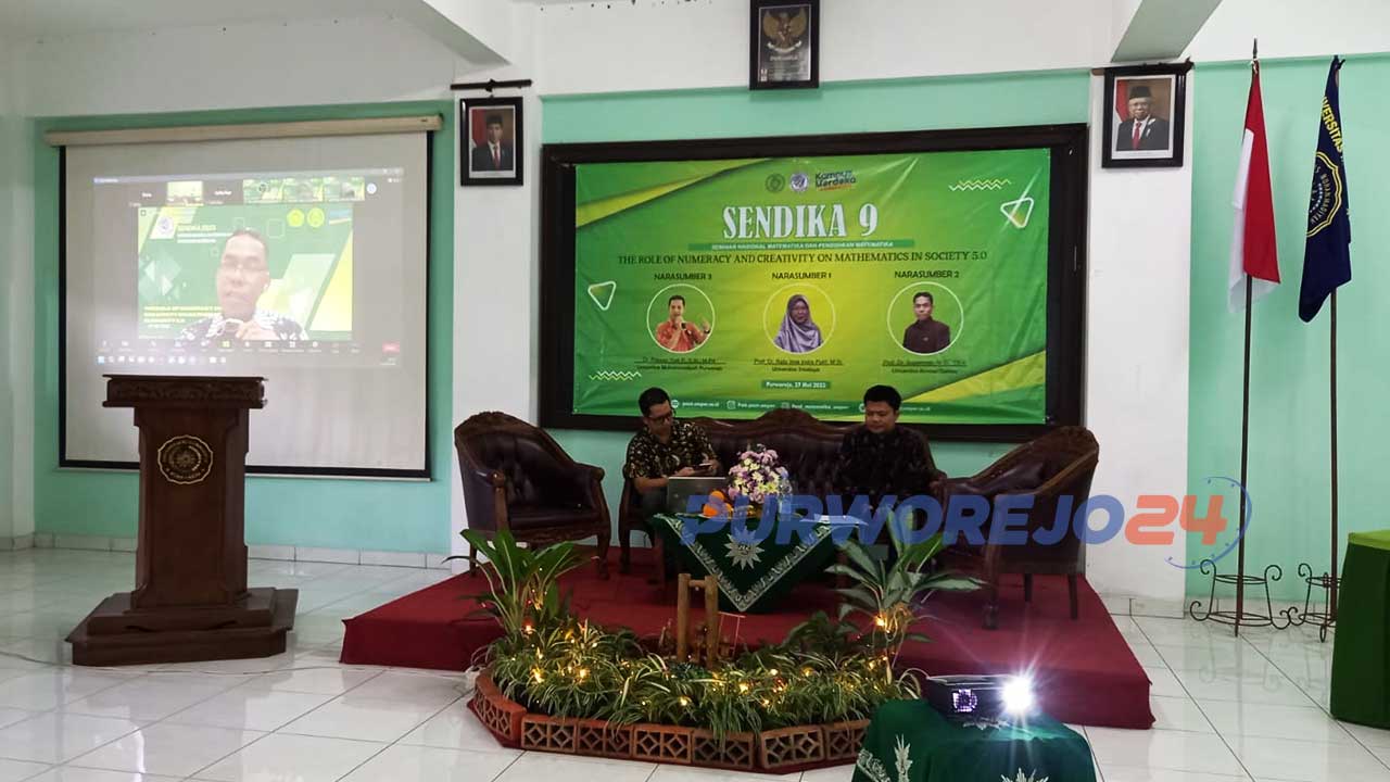 Prodi Pendidikan Matematika UM Purworejo selenggarakan Sendika 9