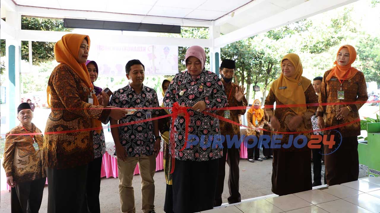 Resepsi HUT PWRI ke 61, Hari Kartini ke 144 dan Hari Lansia ke 27 di Aula Kecamatan Purworejo, Kamis 25 Mei 2023