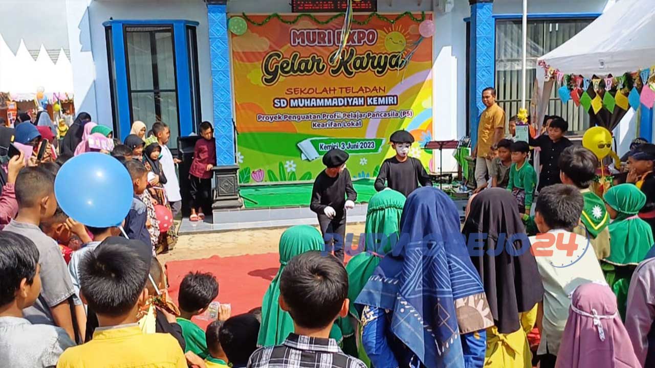 SD Muhammadiyah Kemiri Purworejo, Jawa Tengah, menggelar event Muri Expo 2023, Sabtu 3 Juni 2023.